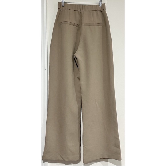 Abercrombie & Fitch Curve Love Sloane Tailored Wide Leg Pant 26Regular - Picture 4 of 10